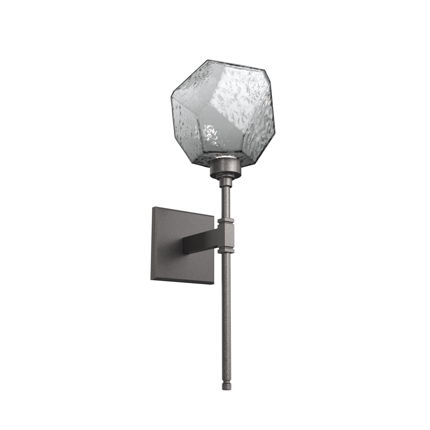 Hammerton Studio - IDB0039-08-GP-S-L3 - LED Wall Sconce - Gem - Graphite
