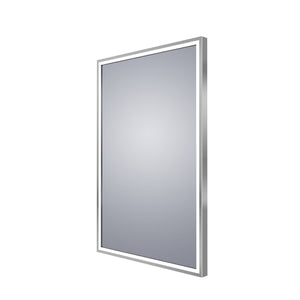 Electric Mirror - RAD3-2436-CH04 - LED Lighted Mirror - Radiance - Etched Chrome