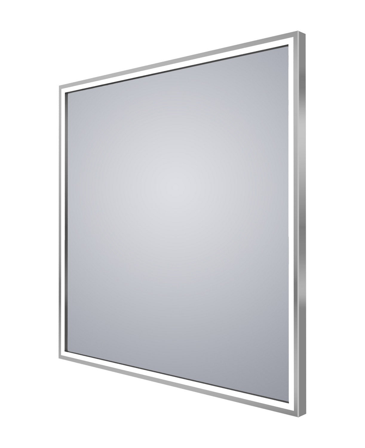 Electric Mirror - RAD3-3636-CH04 - LED Lighted Mirror - Radiance - Etched Chrome