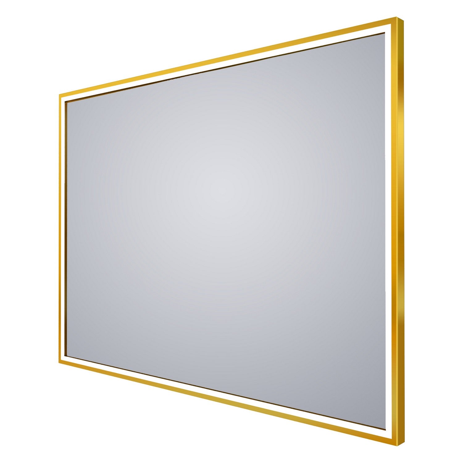 Electric Mirror - RAD3-4836-BR02 - Lighted Mirror - Radiance - Brushed Brass