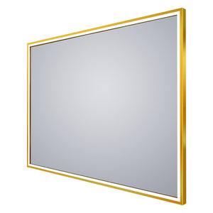 Electric Mirror - RAD3-4836-BR02 - Lighted Mirror - Radiance - Brushed Brass