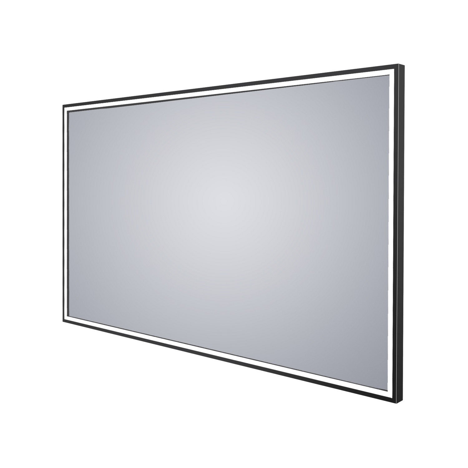 Electric Mirror - RAD3-6036-BK05 - LED Lighted Mirror - Radiance - Matte Black