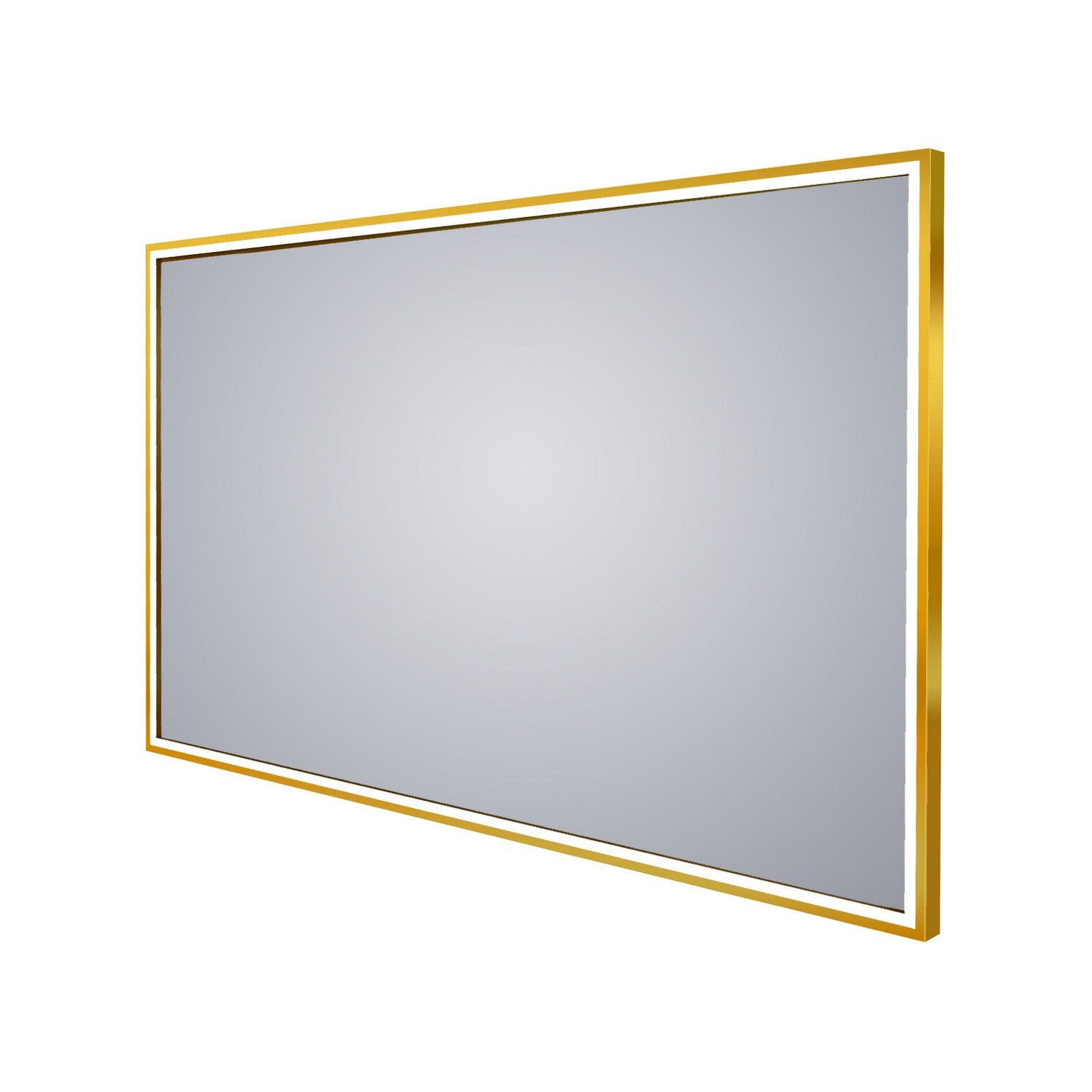 Electric Mirror - RAD3-6036-BR02 - Lighted Mirror - Radiance - Brushed Brass