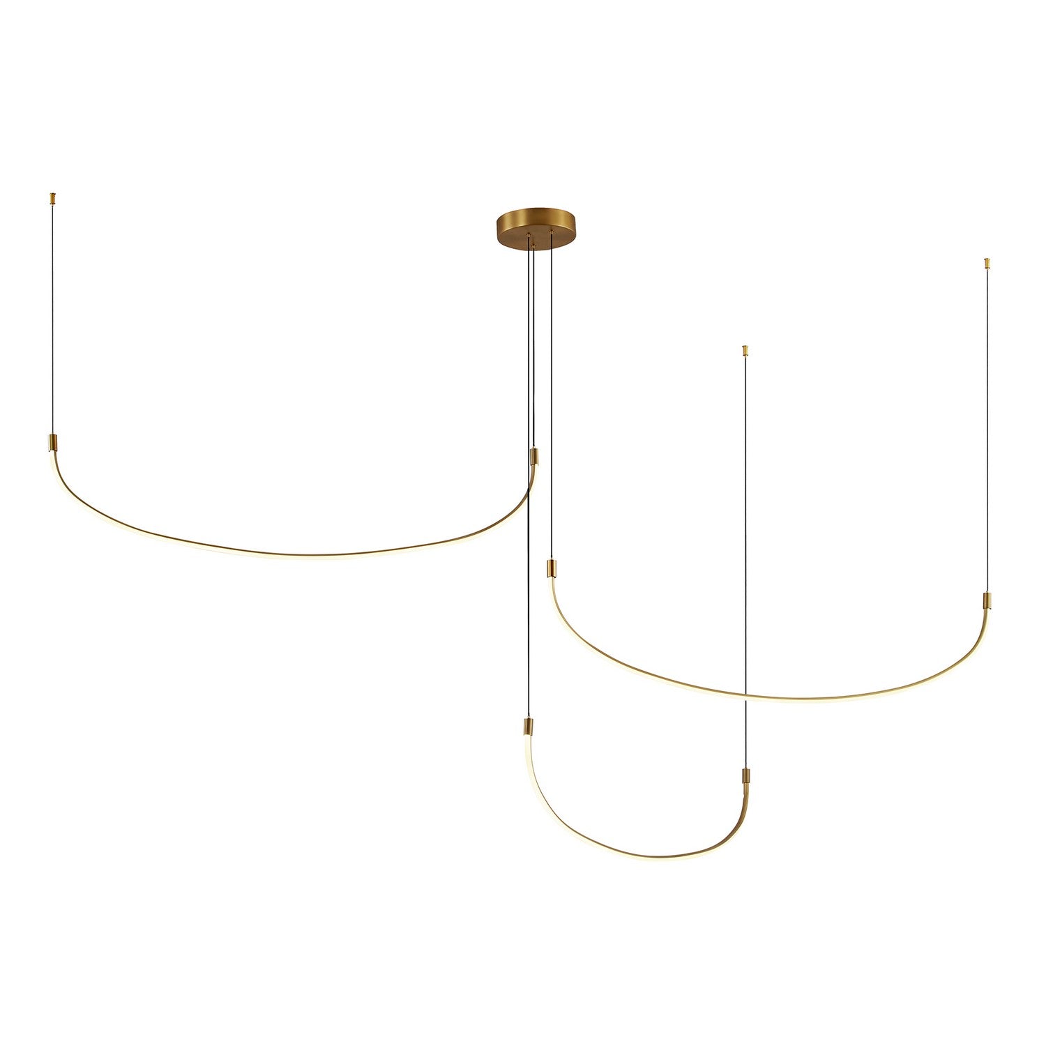 Kuzco Lighting - MP89390-BG-UNV - LED Pendant - Talis - Brushed Gold