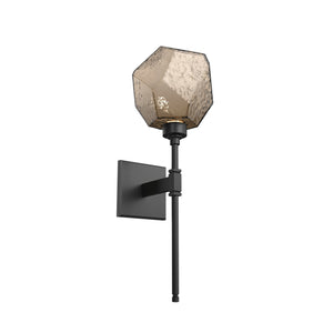 Hammerton Studio - IDB0039-08-MB-B-L1 - LED Wall Sconce - Gem - Matte Black