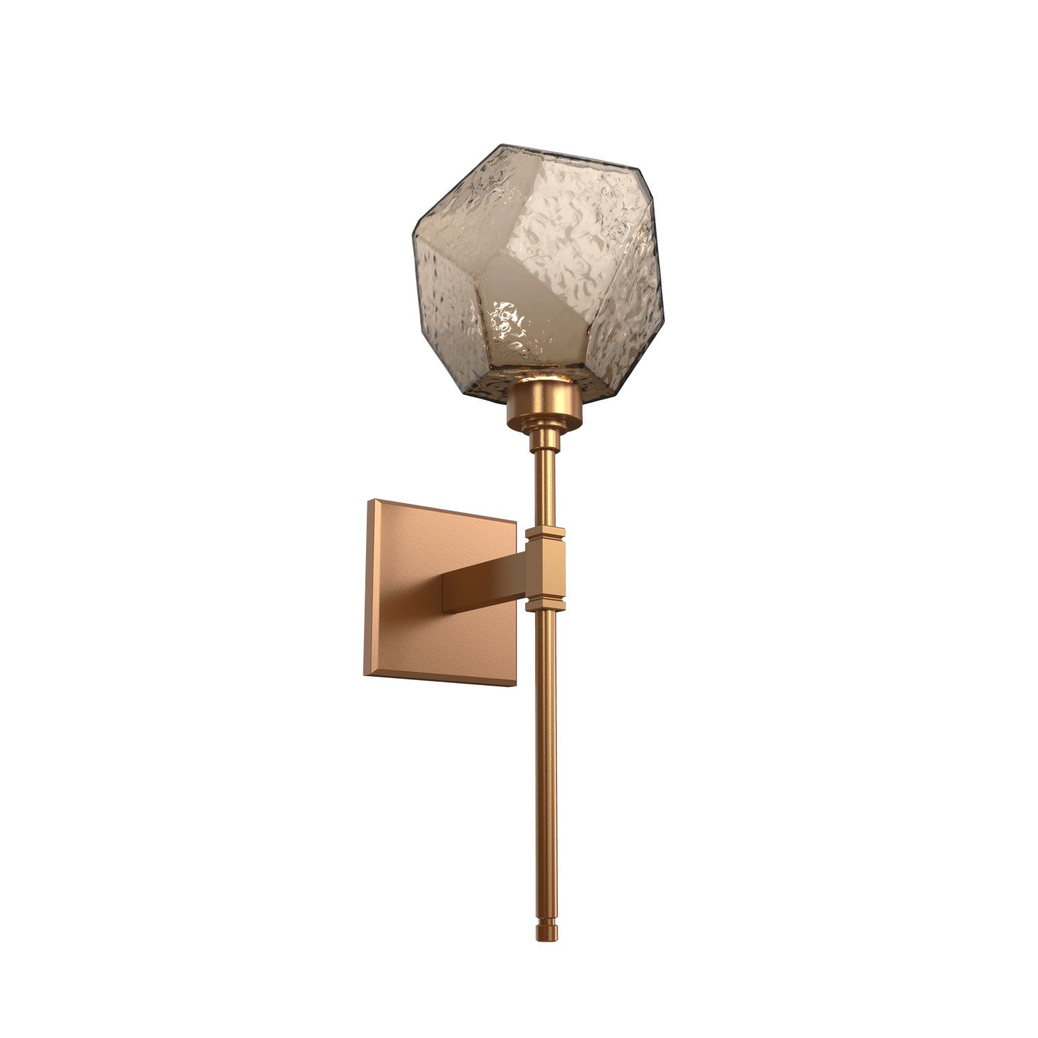 Hammerton Studio - IDB0039-08-NB-B-L1 - LED Wall Sconce - Gem - Novel Brass