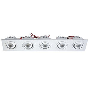 ELK Home - WLE605C32K-0-98 - Rec Rect Directional Incl 5 Led + Driver - Brushed Aluminum