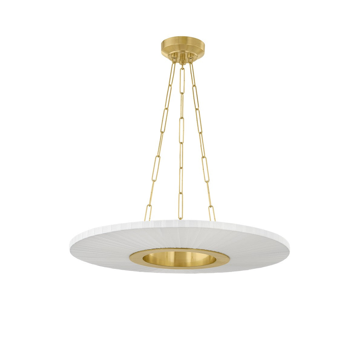 Hudson Valley - 2530-AGB - LED Chandelier - Prattsburgh - Aged Brass