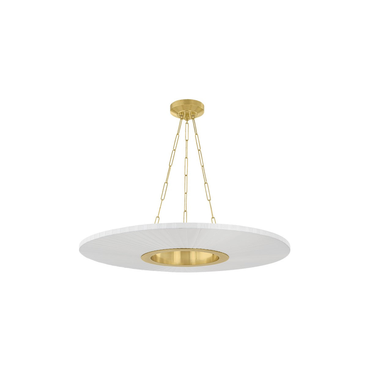 Hudson Valley - 2540-AGB - LED Chandelier - Prattsburgh - Aged Brass