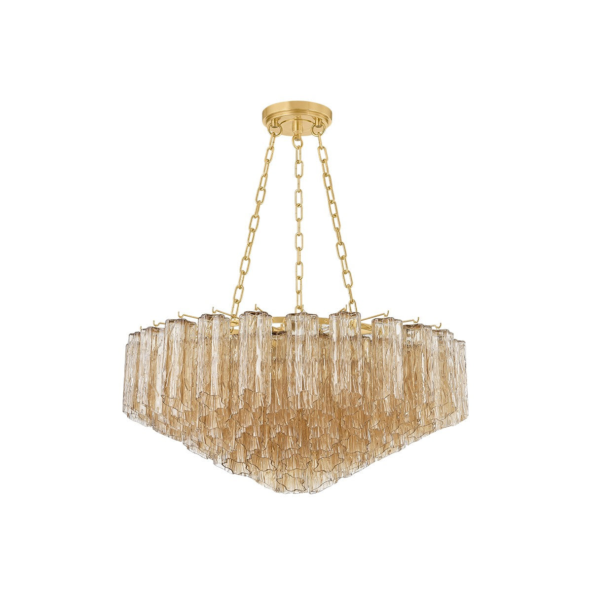 Hudson Valley - 4909-AGB - Nine Light Chandelier - Watertown - Aged Brass