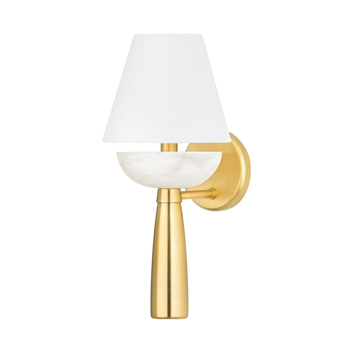 Hudson Valley - 7717-AGB - One Light Wall Sconce - New Windsor - Aged Brass