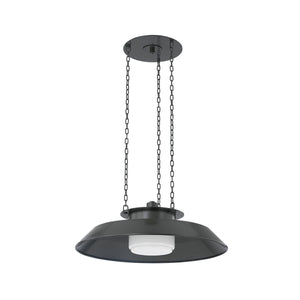 Hudson Valley - 8822-DB - One Light Pendant - Woodrow - Distressed Bronze