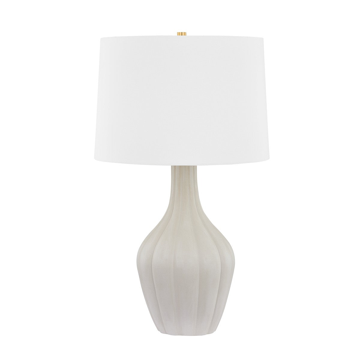 Hudson Valley - L7232-AGB/CMY - One Light Table Lamp - Glendora - Aged Brass/Ceramic Misty Morning