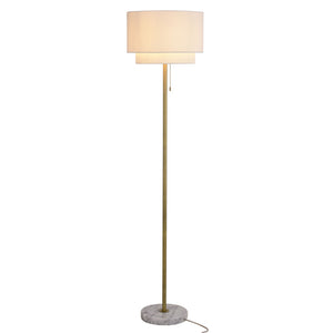 Vaxcel - L0011 - One Light Floor Lamp - Burnaby - Matte Brass