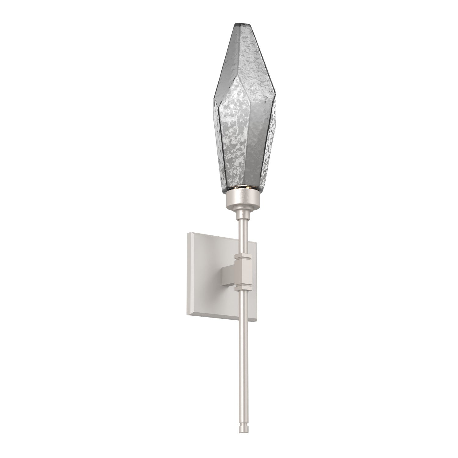 Hammerton Studio - IDB0050-04-BS-CS-L3 - LED Wall Sconce - Rock Crystal - Beige Silver