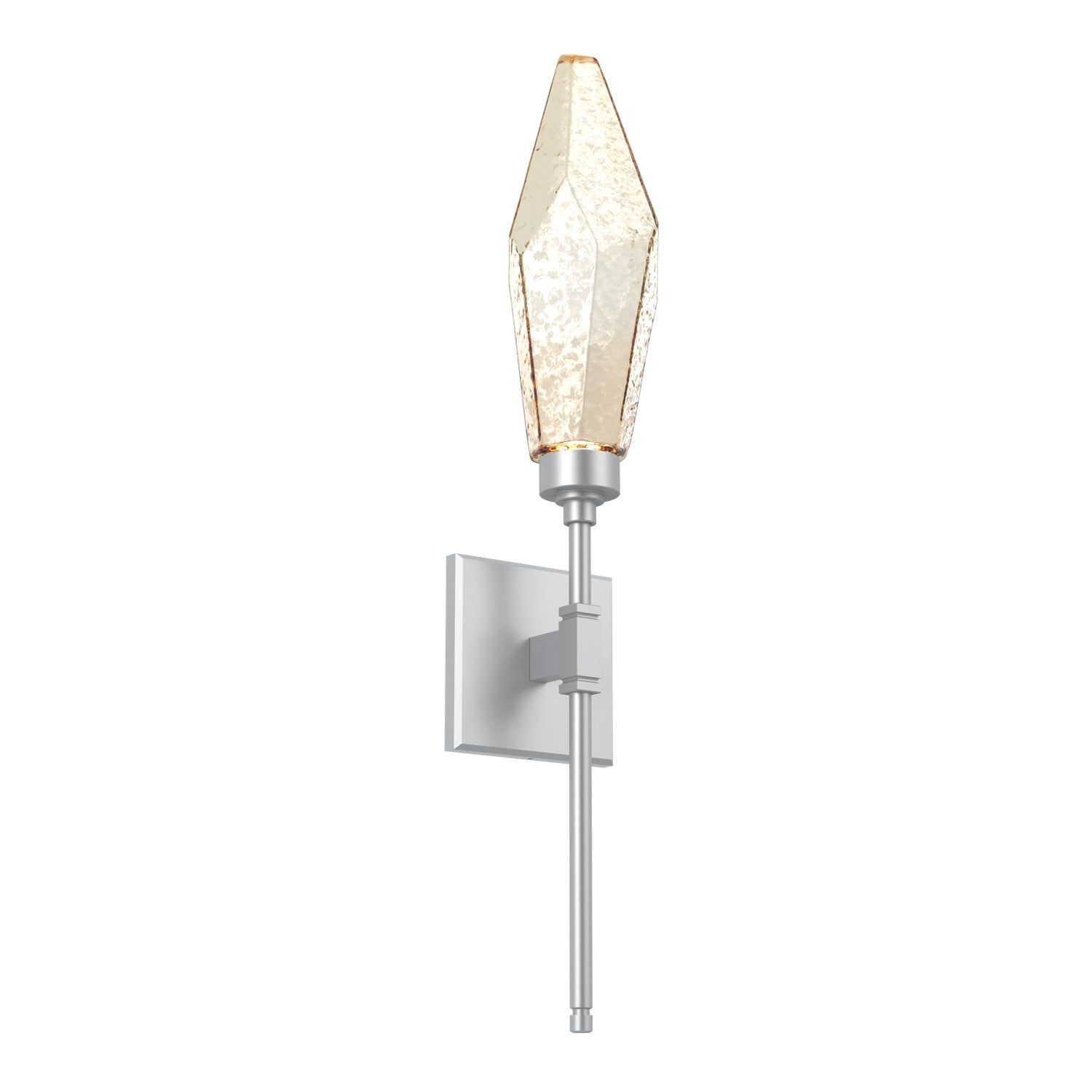 Hammerton Studio - IDB0050-04-CS-CA-L3 - LED Wall Sconce - Rock Crystal - Classic Silver