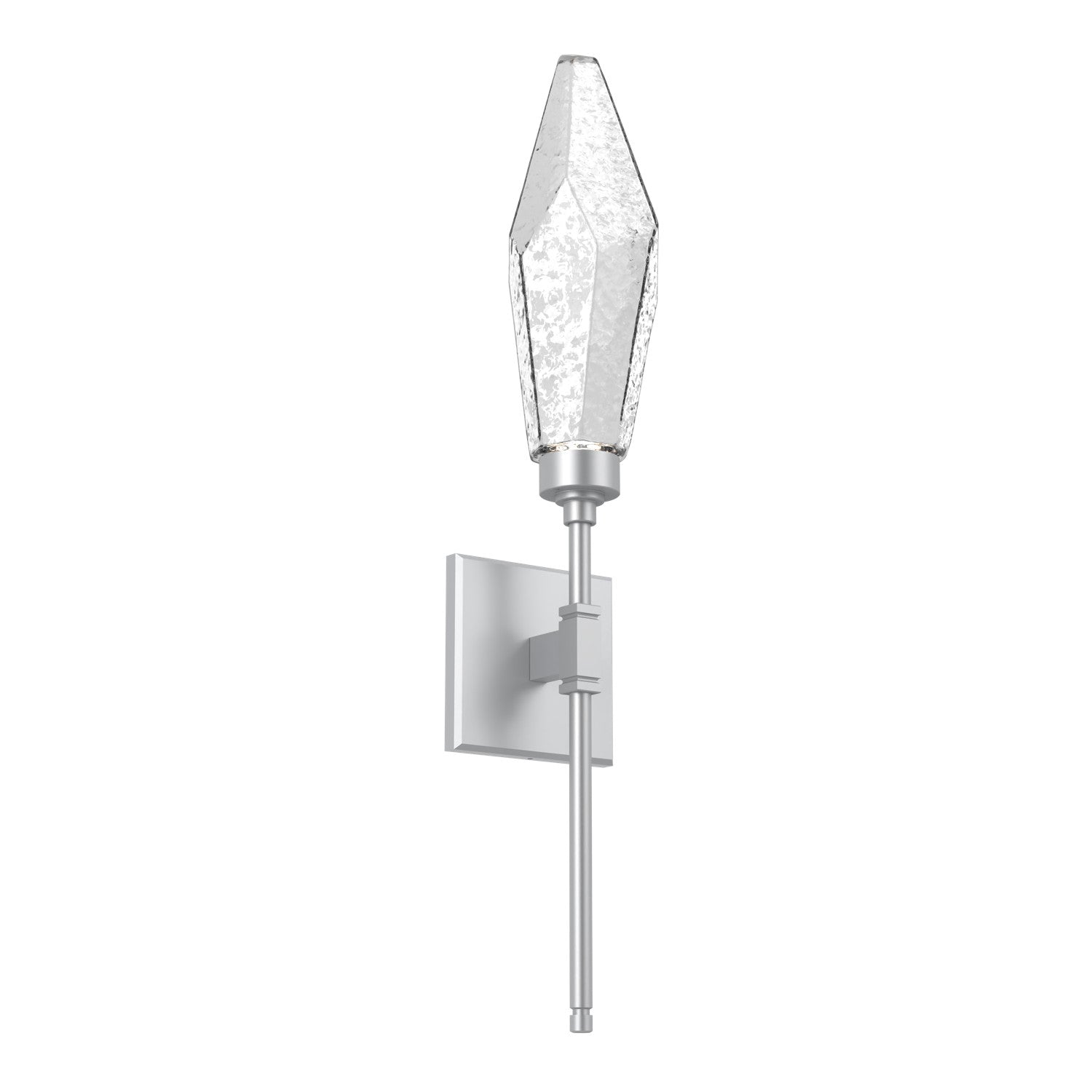 Hammerton Studio - IDB0050-04-CS-CC-L3 - LED Wall Sconce - Rock Crystal - Classic Silver