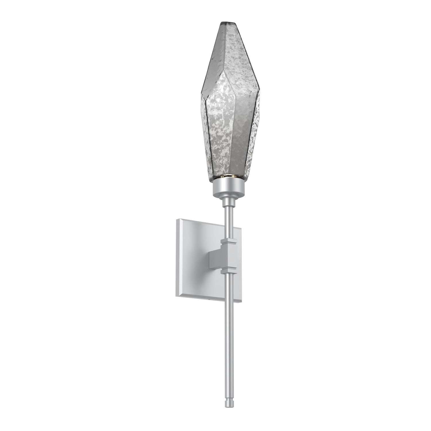 Hammerton Studio - IDB0050-04-CS-CS-L3 - LED Wall Sconce - Rock Crystal - Classic Silver
