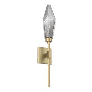 Hammerton Studio - IDB0050-04-GB-CS-L1 - LED Wall Sconce - Rock Crystal - Gilded Brass