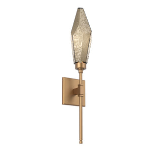 Hammerton Studio - IDB0050-04-NB-CB-L3 - LED Wall Sconce - Rock Crystal - Novel Brass