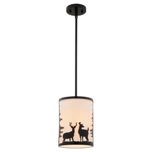 Vaxcel - P0417 - One Light Mini Pendant - Acadia - Bronze