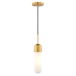 Vaxcel - P0420 - One Light Mini Pendant - Thalia - Antique Gold