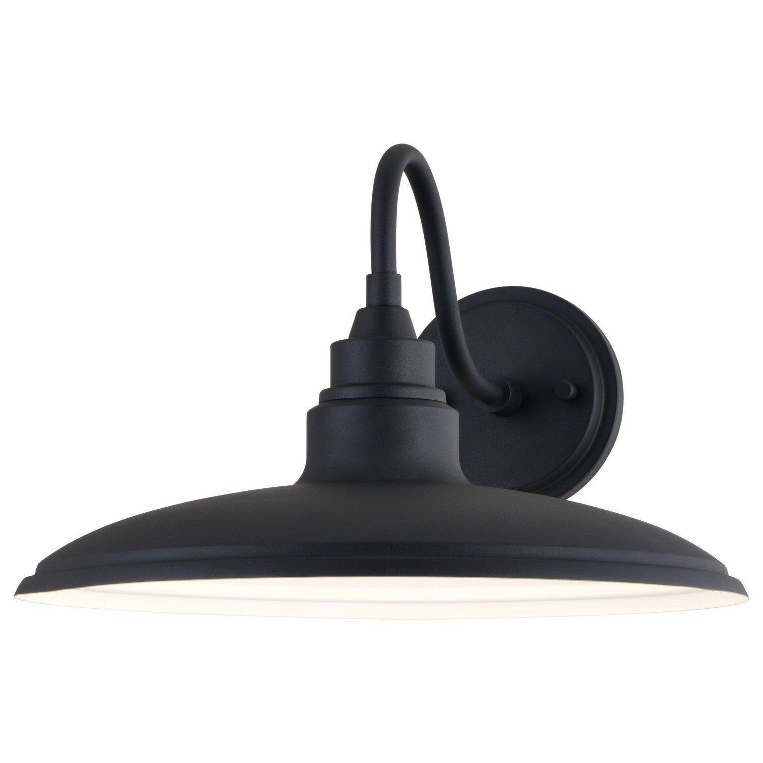 Vaxcel - T0679 - LED Outdoor Wall Mount - Tucson - Textured Black/Glossy White