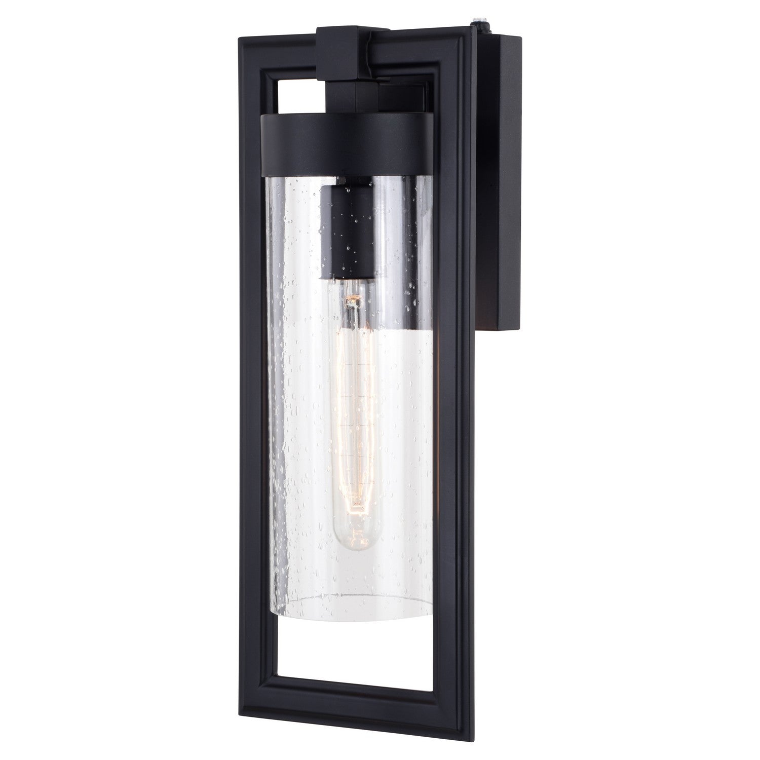 Vaxcel - T0686 - One Light Outdoor Wal Mount - Malmo - Matte Black