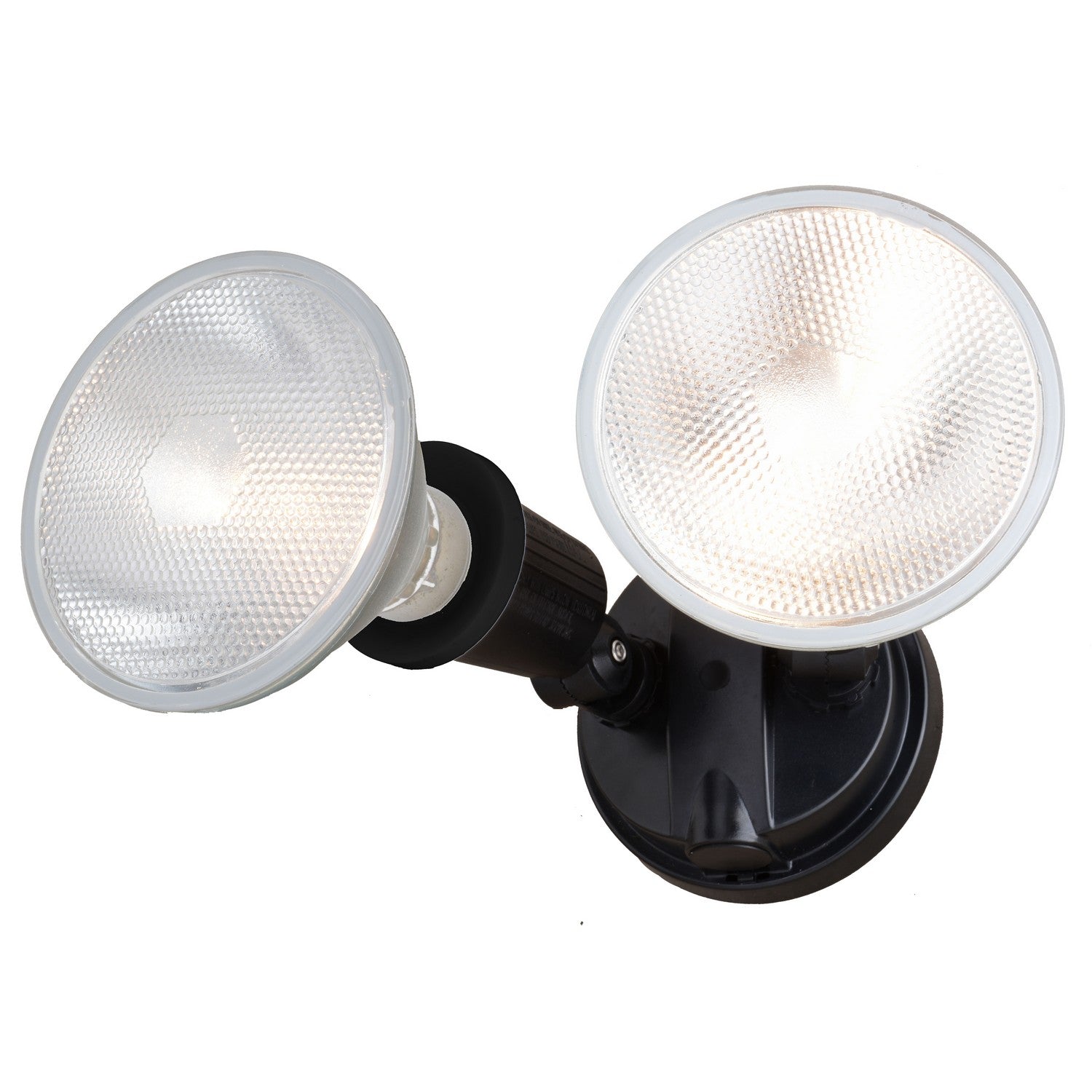 Vaxcel - T0691 - Two Light Outdoor Security Flood Light - Outdoor Security - Black