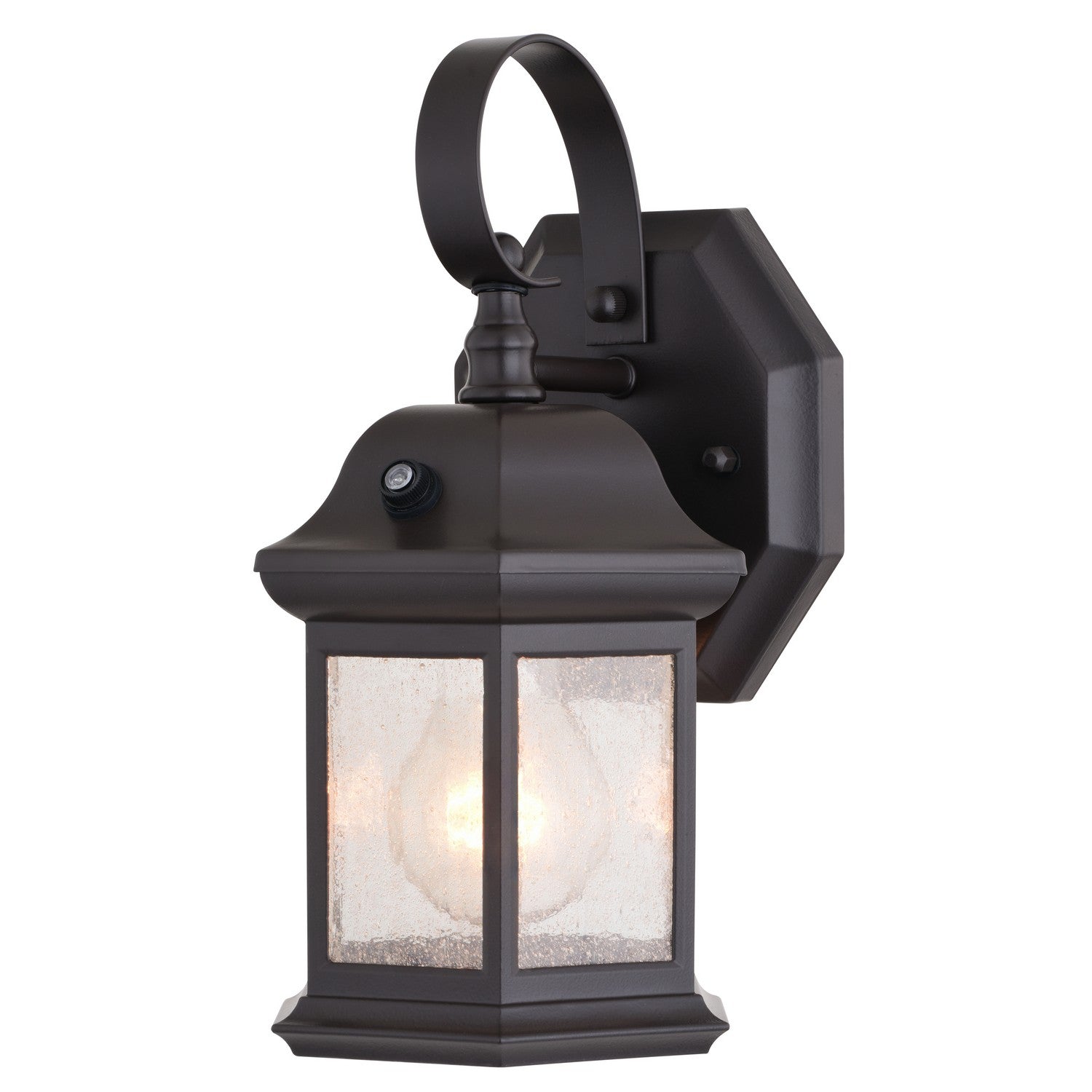 Vaxcel - T0738 - One Light Outdoor Wall Mount - Wellington - Medium Bronze