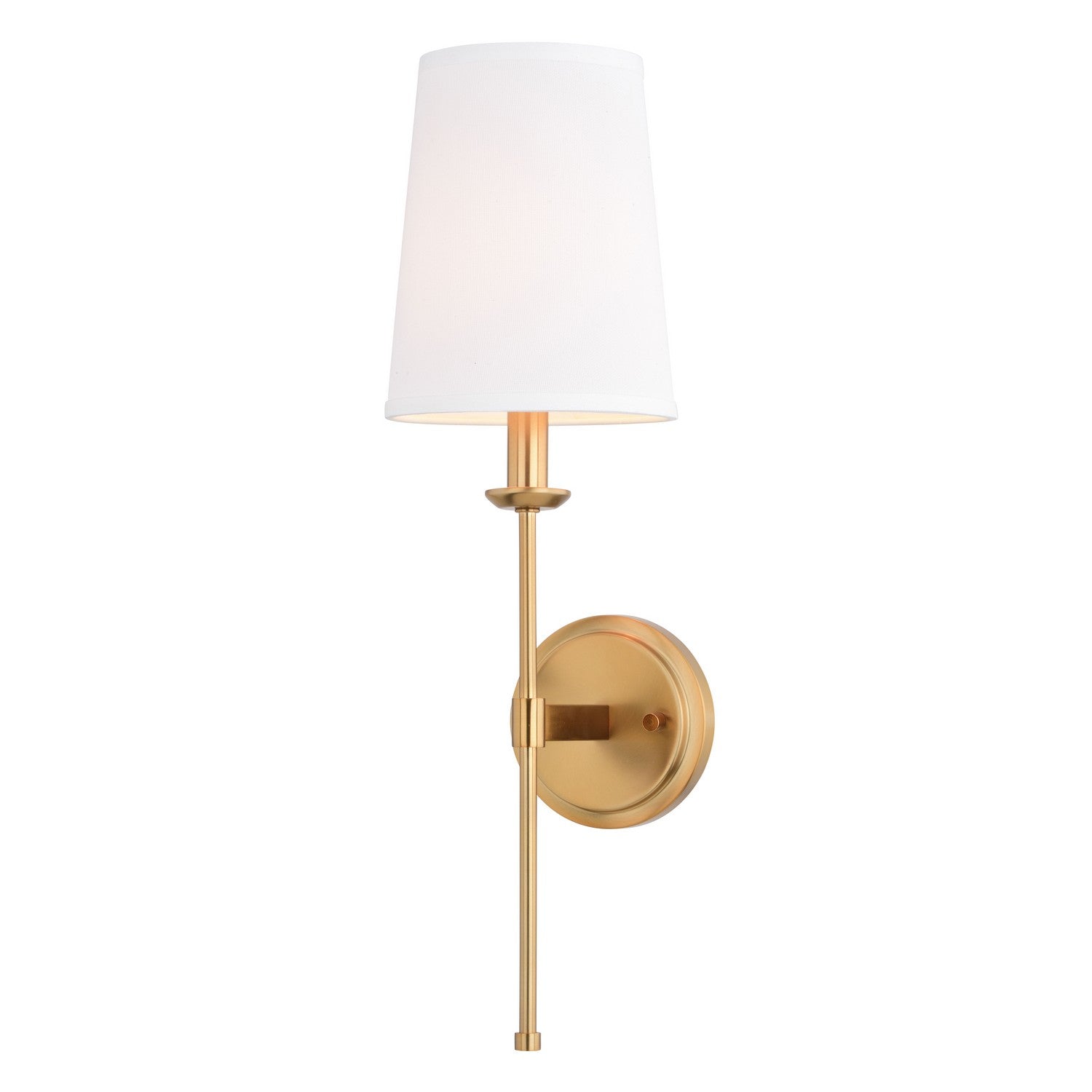 Vaxcel - W0448 - One Light Wall Sconce - Camden - Natural Brass