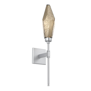 Hammerton Studio - IDB0050-07-CS-CB-L1 - LED Wall Sconce - Rock Crystal - Classic Silver