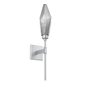 Hammerton Studio - IDB0050-07-CS-CS-L1 - LED Wall Sconce - Rock Crystal - Classic Silver