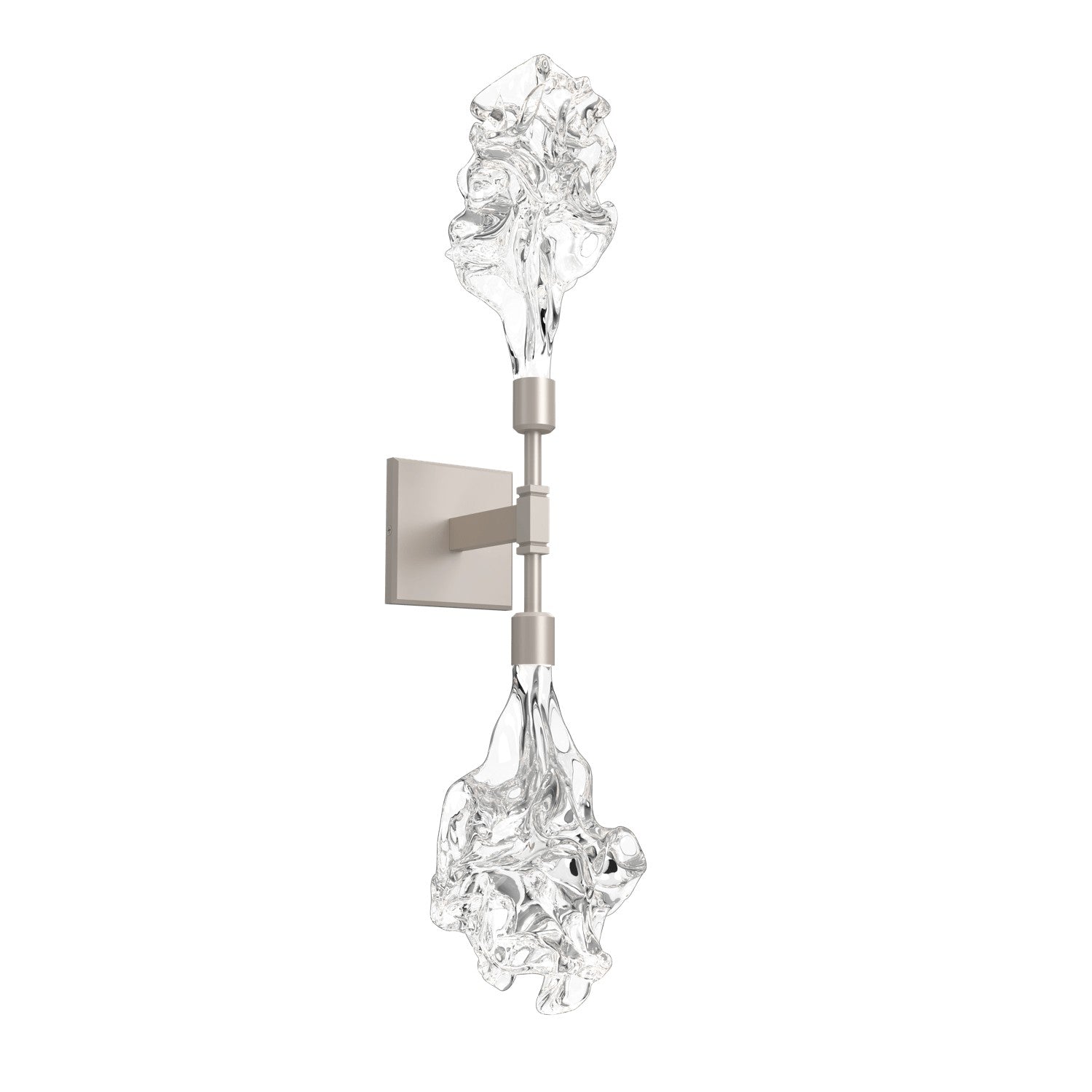 Hammerton Studio - IDB0059-02-BS-BC-L1 - LED Wall Sconce - Blossom - Beige Silver