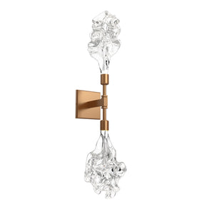 Hammerton Studio - IDB0059-02-NB-BC-L3 - LED Wall Sconce - Blossom - Novel Brass