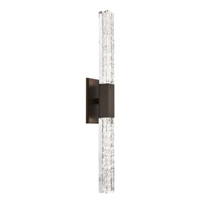 Hammerton Studio - IDB0060-02-FB-GC-L1 - LED Wall Sconce - Axis - Flat Bronze