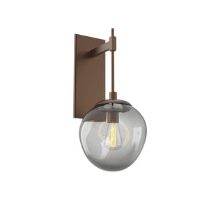 Hammerton Studio - IDB0062-22-BB-S-E2 - Wall Sconce - Aster - Burnished Bronze
