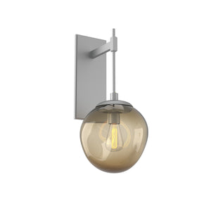 Hammerton Studio - IDB0062-22-CS-B-E2 - Wall Sconce - Aster - Classic Silver