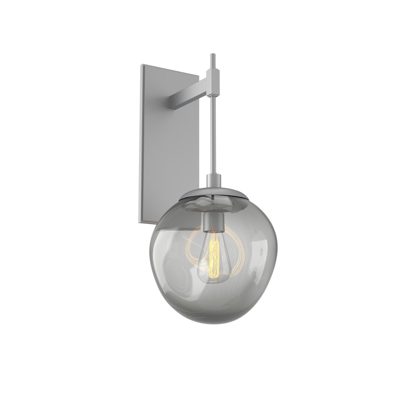 Hammerton Studio - IDB0062-22-CS-S-E2 - Wall Sconce - Aster - Classic Silver