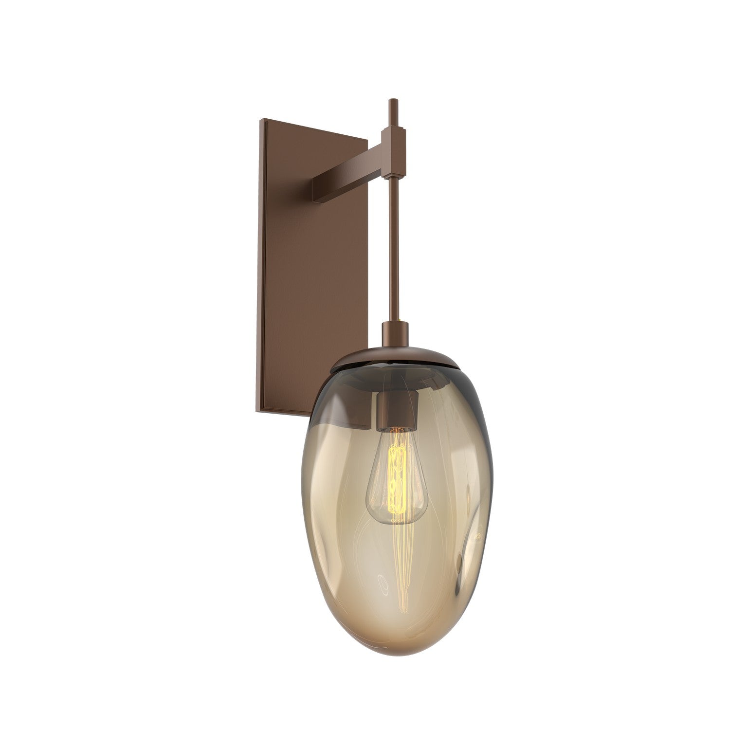 Hammerton Studio - IDB0063-23-BB-B-E2 - Wall Sconce - Meteo - Burnished Bronze