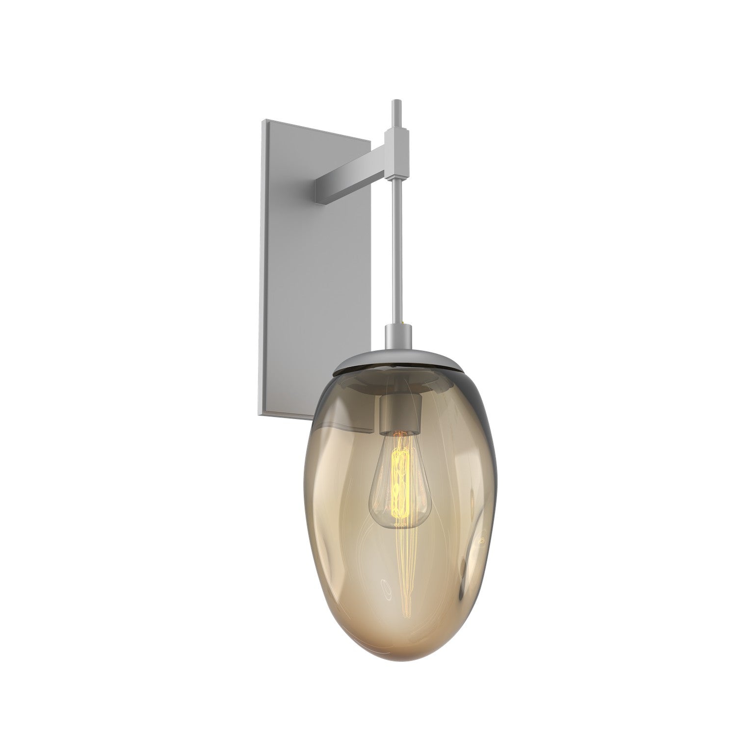 Hammerton Studio - IDB0063-23-CS-B-E2 - Wall Sconce - Meteo - Classic Silver