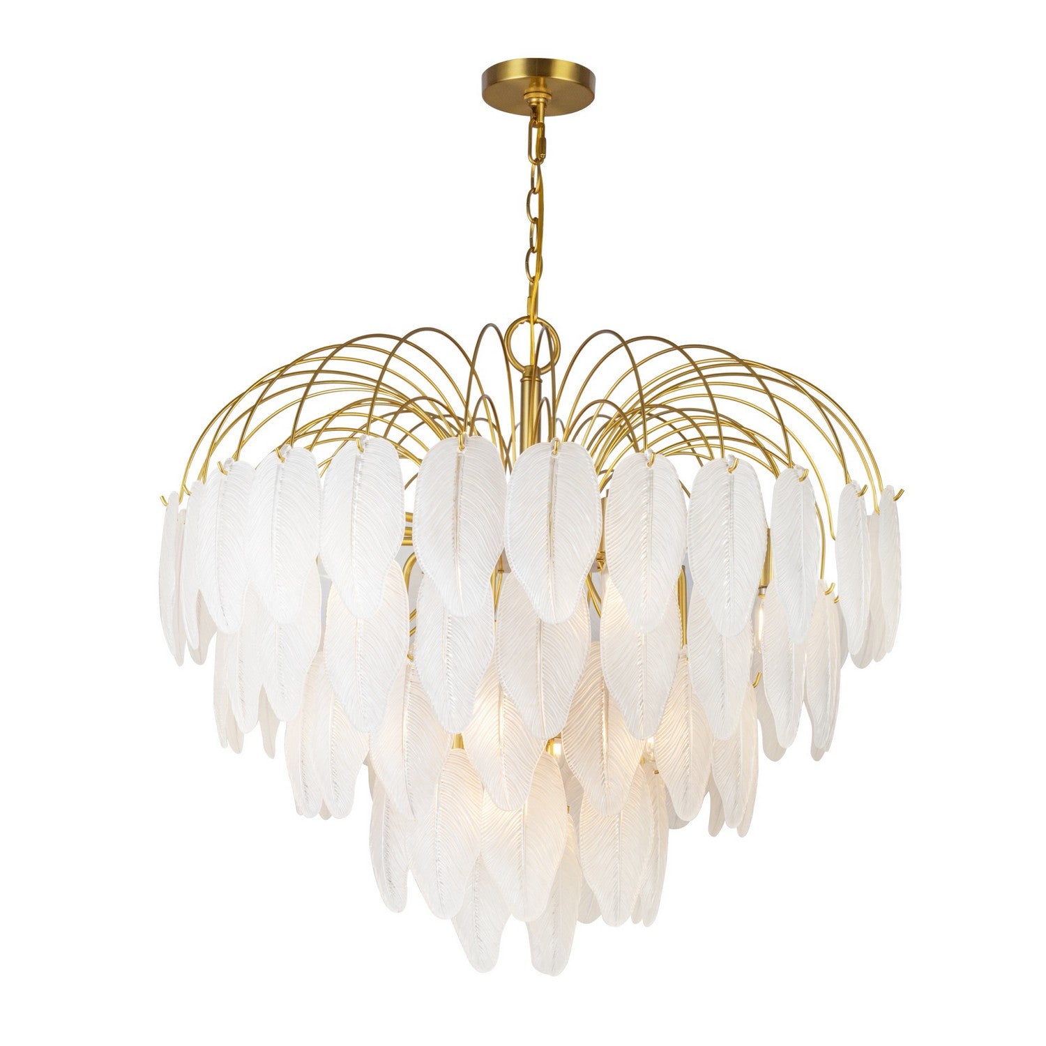 Artcraft - AC11782BR - 19 Light Chandelier - Alessia - Brushed Brass