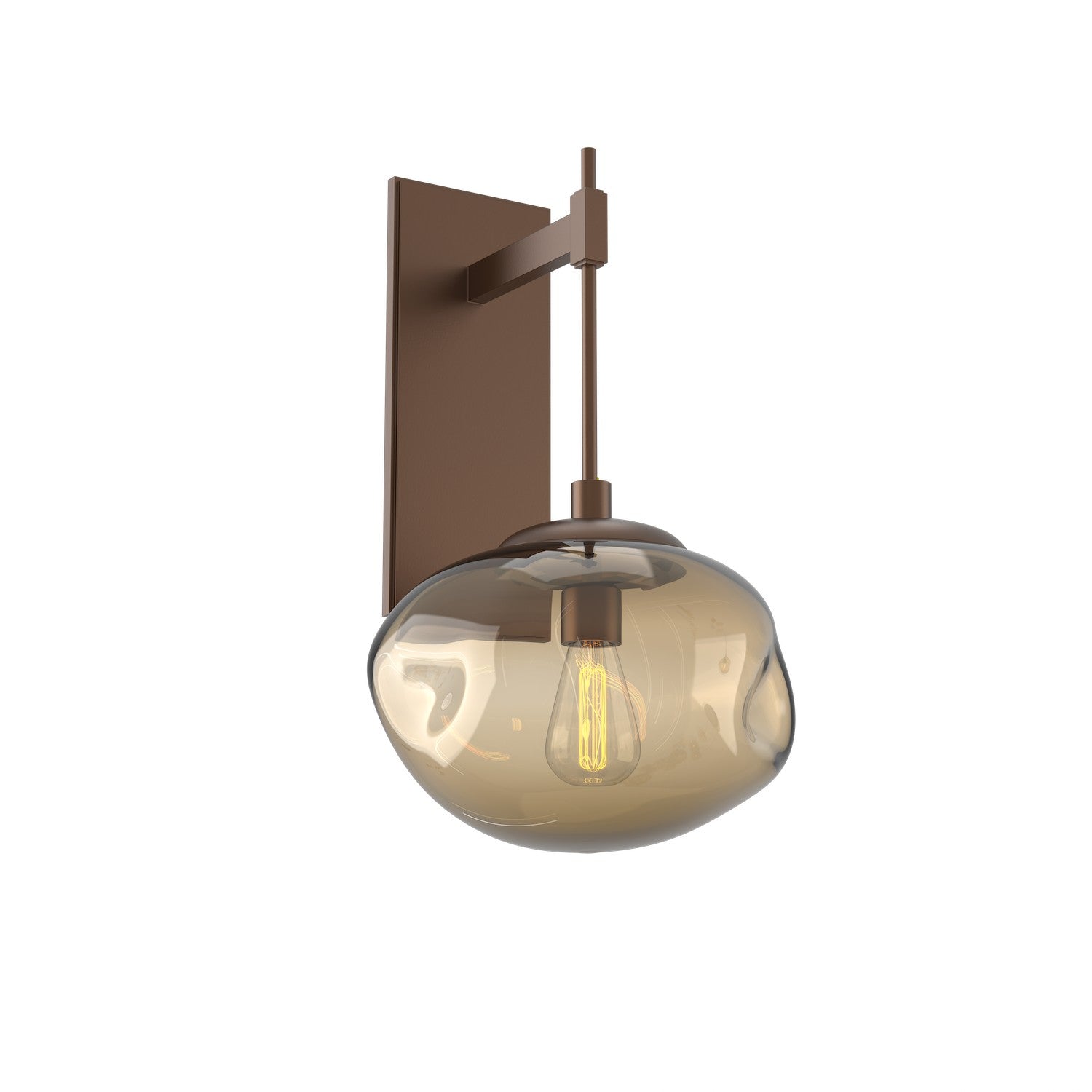 Hammerton Studio - IDB0064-20-BB-B-E2 - Wall Sconce - Nova - Burnished Bronze