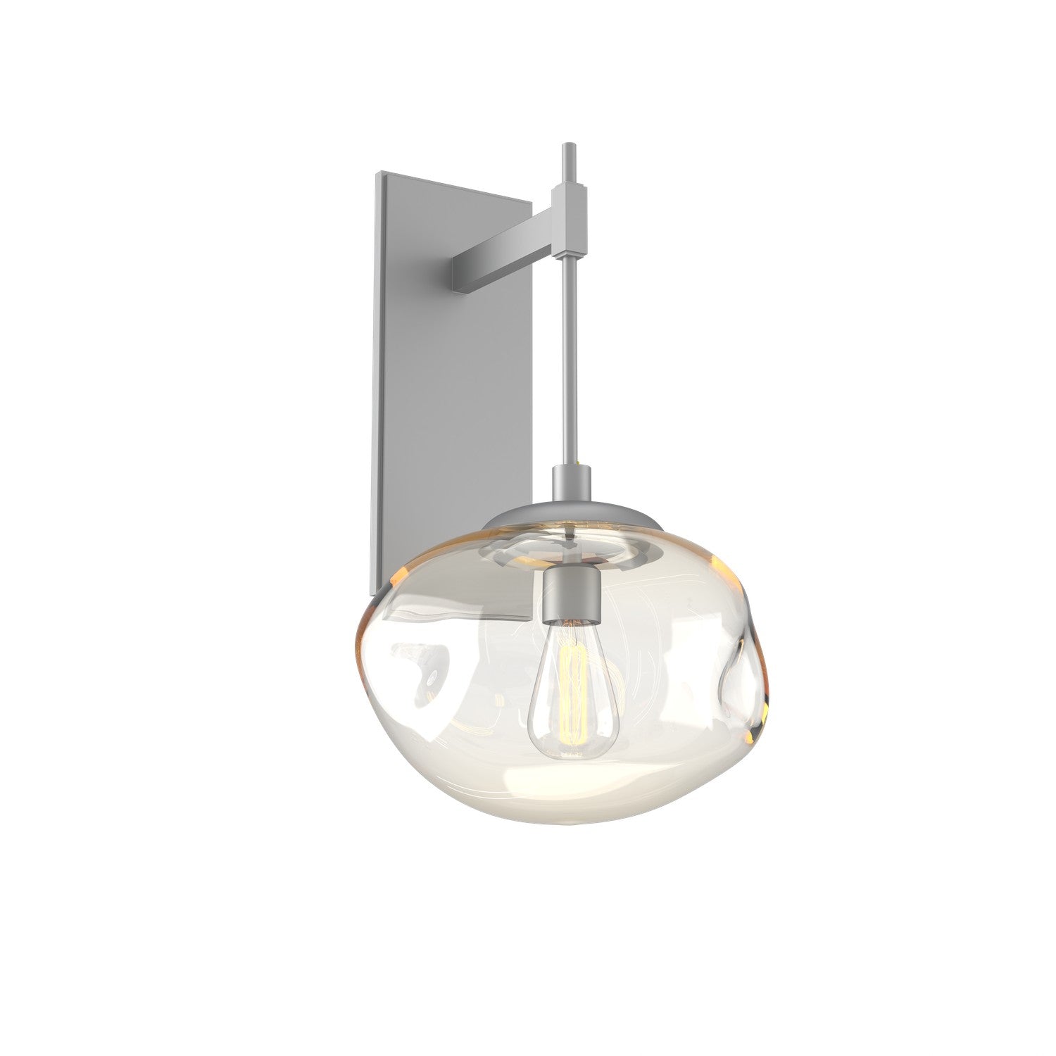 Hammerton Studio - IDB0064-20-CS-A-E2 - Wall Sconce - Nova - Classic Silver