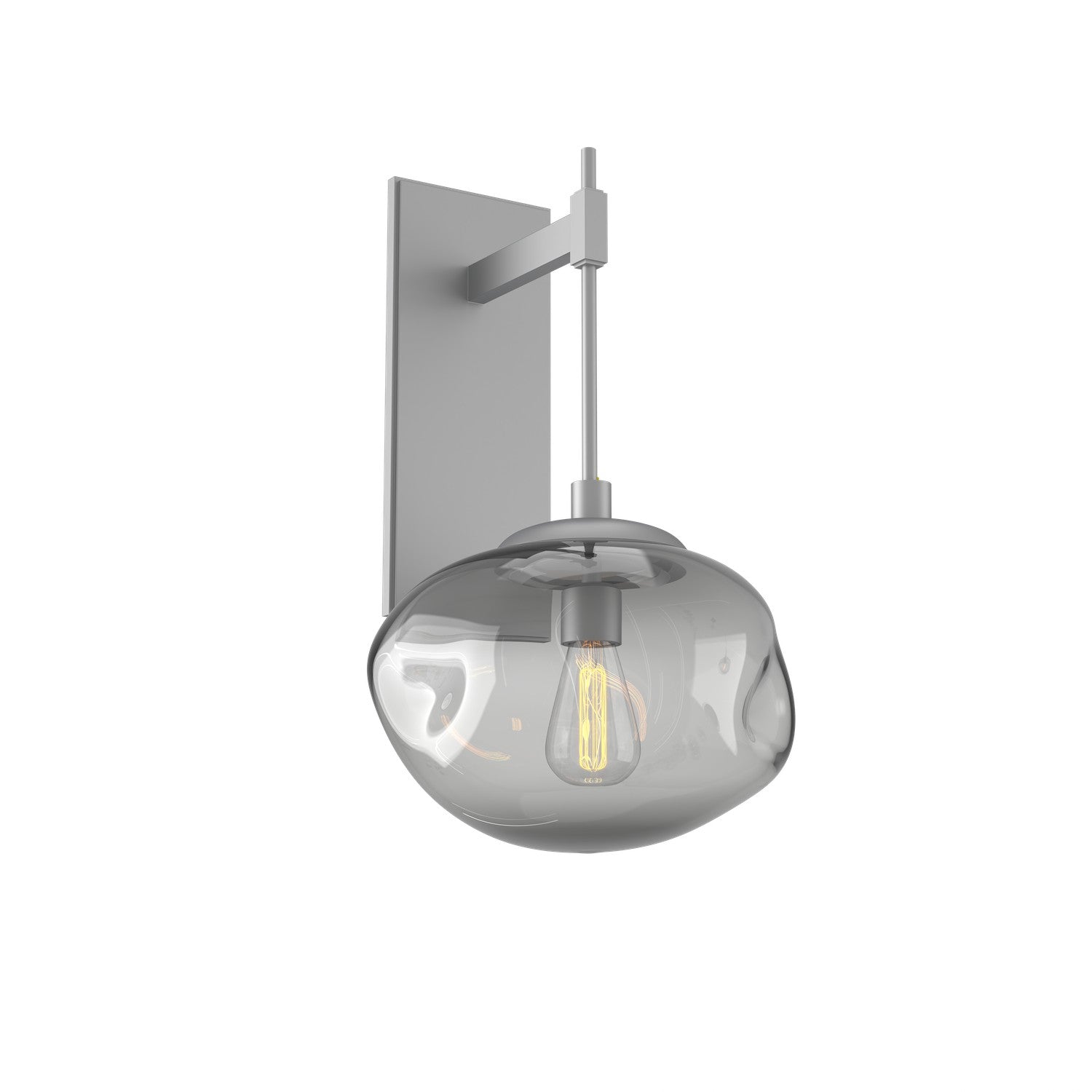 Hammerton Studio - IDB0064-20-CS-S-E2 - Wall Sconce - Nova - Classic Silver