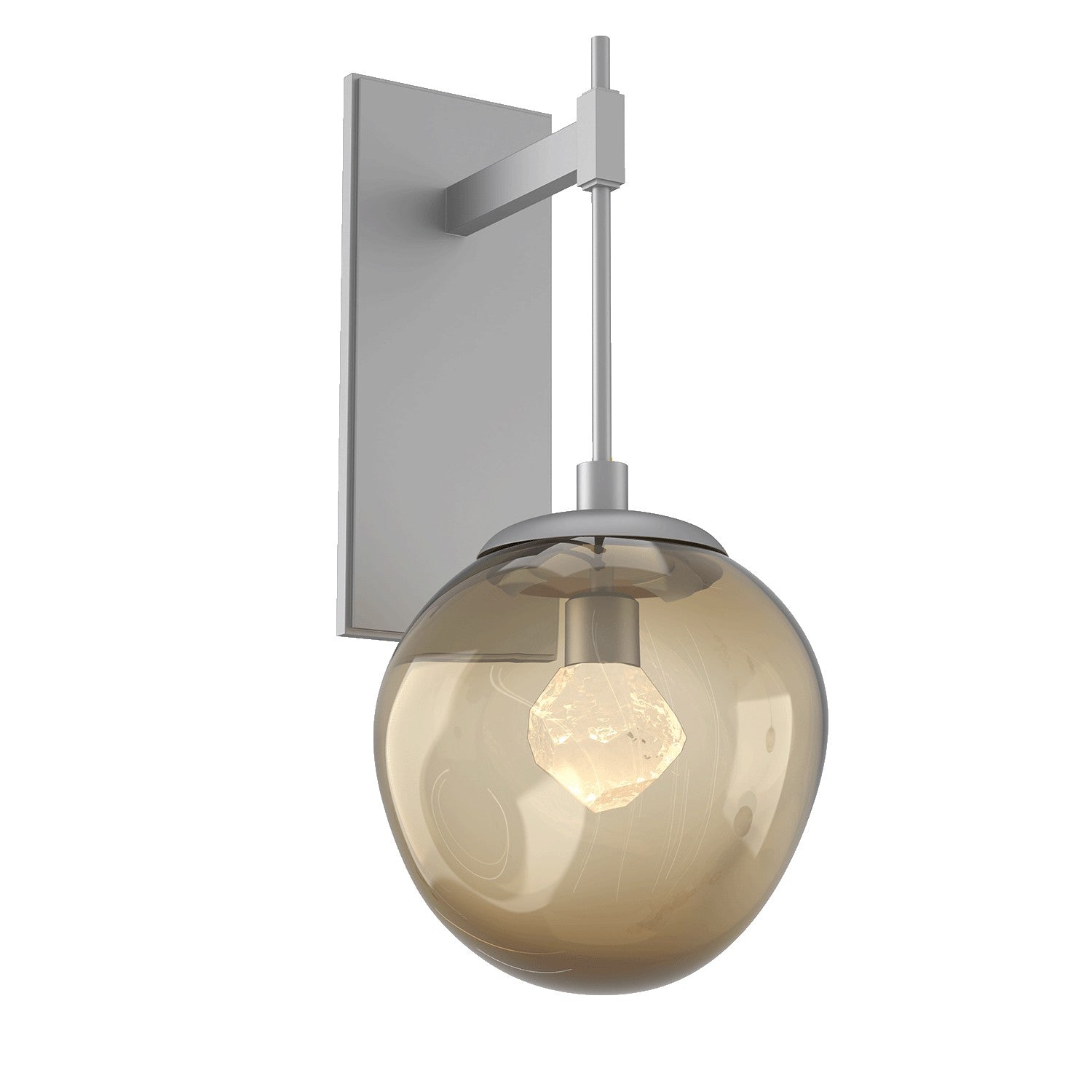 Hammerton Studio - IDB0066-22-GB-FS-L1 - LED Wall Sconce - Aster - Gilded Brass