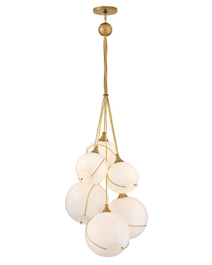 Hinkley - 30306HBR-CO - LED Chandelier - Skye - Heritage Brass