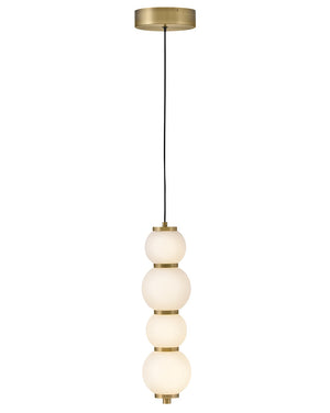 Hinkley - 47397LCB - LED Pendant - Trigo - Lacquered Brass