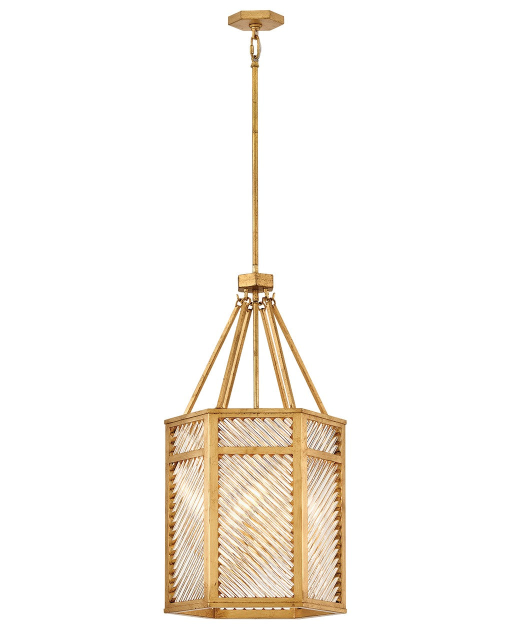 Hinkley - 47467DA - LED Pendant - Sura - Distressed Brass