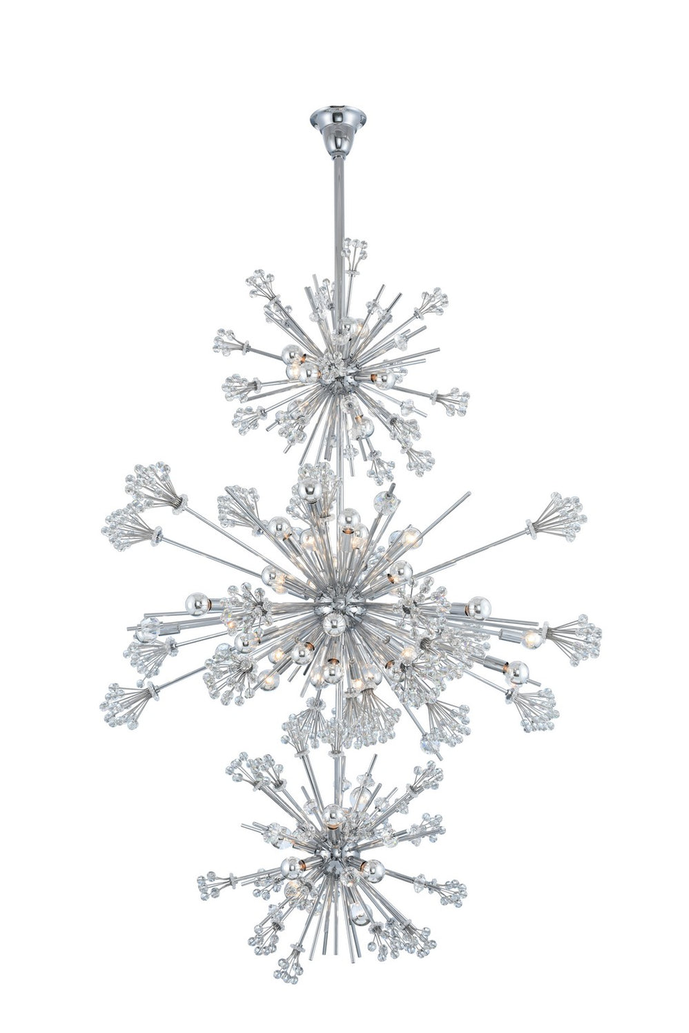 Allegri - 11639-010-FR001 - 50 Light Pendant - Constellation - Chrome